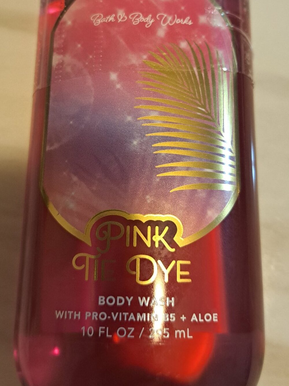 BATH & BODY WORKS PINK TIE DYE BODY WASH - Picture 3 of 9